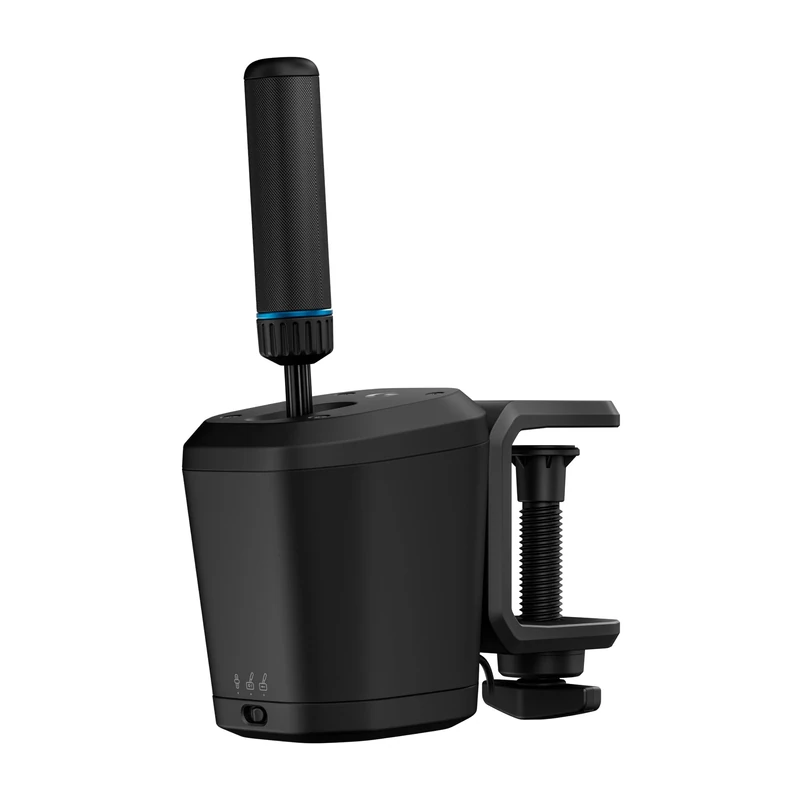 Logitech G RS Shifter and Handbrake With Easy Mode-Switching, Height-Adjustable Handle, and Table Clamp, for G and PRO Series Wheels, PS, Xbox, and PC Racing Units - Black