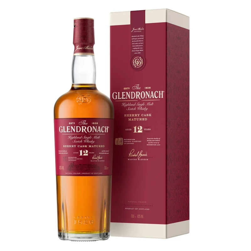 Glendronach 12 Year Old Scotch Whisky, 700 ml