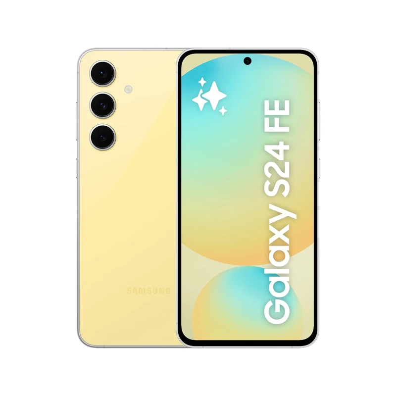 Samsung Galaxy S24 FE 8GB 256GB 50MP Yellow Unlocked - 3yr UK Warranty