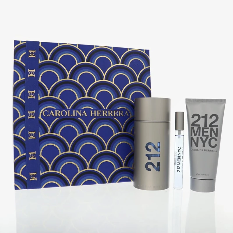 Carolina Herrera 212 NYC Men Set 3 Pz