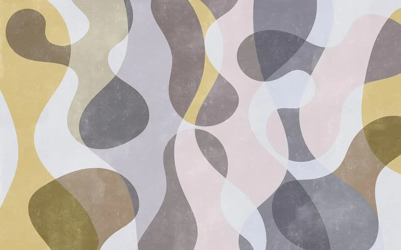 Komar Non-Woven Photo Wallpaper - Flux Meditation - Size 400 x 250 cm - Wallpaper, Wall Decoration, Living Room, Bedroom, Office