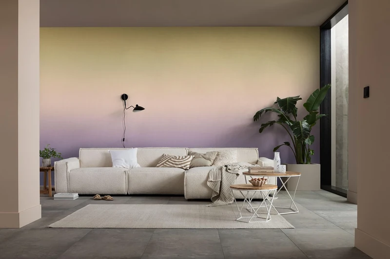 Komar Non-Woven Photo Wallpaper - Good Morning - Size 350 x 250 cm - Wallpaper, Wall Decoration, Living Room, Bedroom, Office