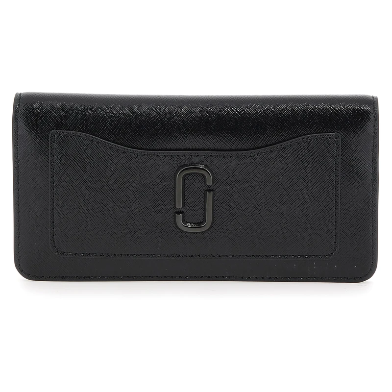 MARC JACOBS Women's The Long Wallet, Black