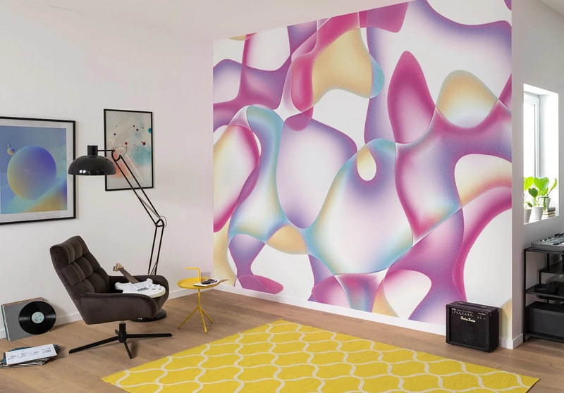 Komar Non-Woven Photo Wallpaper - Flowrider - Size 350 x 250 cm - Wallpaper, Wall Decoration, Living Room, Bedroom, Office