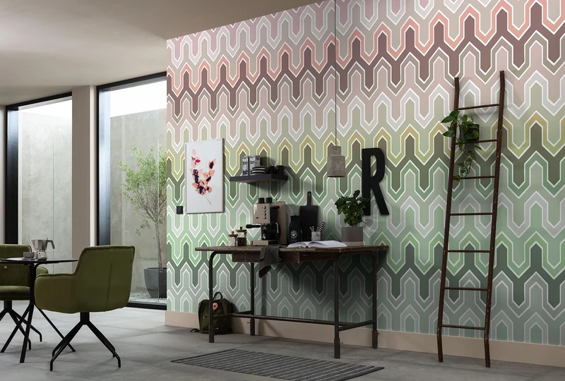 Komar Non-Woven Photo Wallpaper - Castle - Size 300 x 250 cm - Wallpaper, Wall Decoration, Living Room, Bedroom, Office