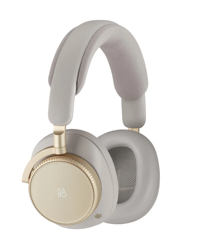 Bang & Olufsen Beoplay H100 - Premium Wireless Active Noise Cancelling Over-Ear Headphones with Protective Carrying Case - Hourglass Sand