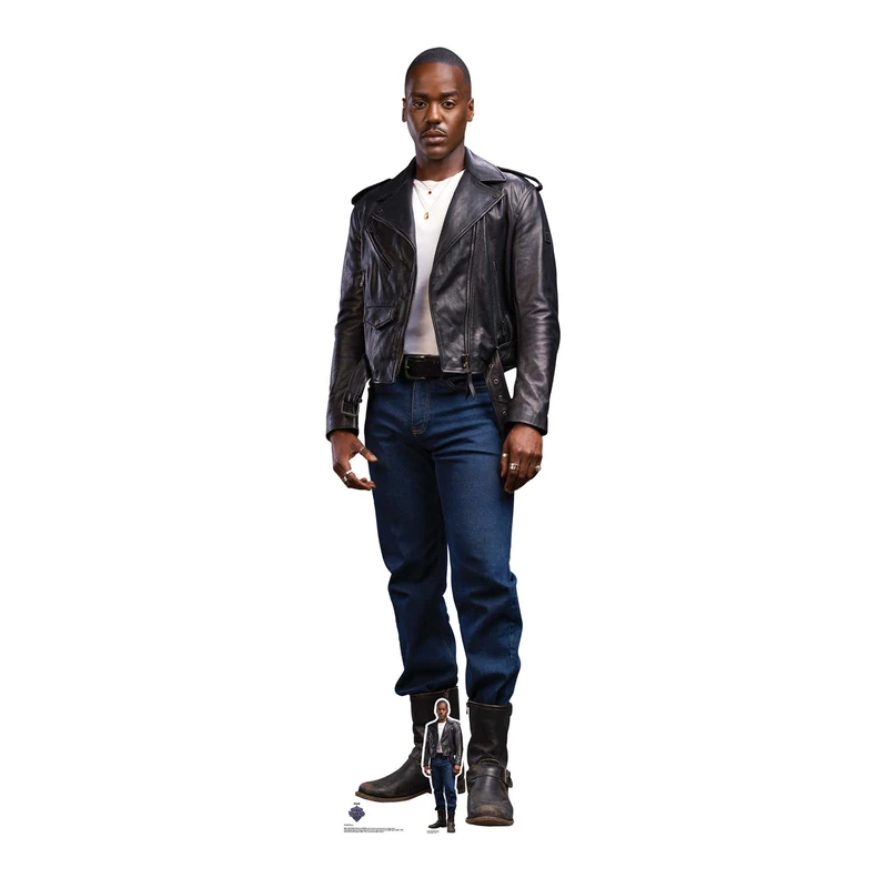 Star Cutouts SC4490 Doctor Who Fifteenth Doctor Ncuti Gatwa Lifesize Cardboard Cutout – New Era Whovian Collector Display & Party Decoration