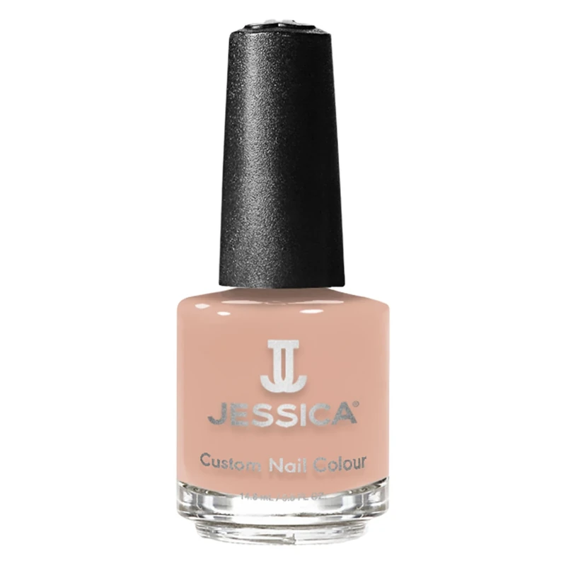 JESSICA Custom Colour Nail Polish | Award-Winning Polish | Strengthening Nail Polish, Long Lasting Nail Varnish | Chip-Resistant & Hard-Wearing for Salon-Quality Finish | Leyte Latte | 14.8ml