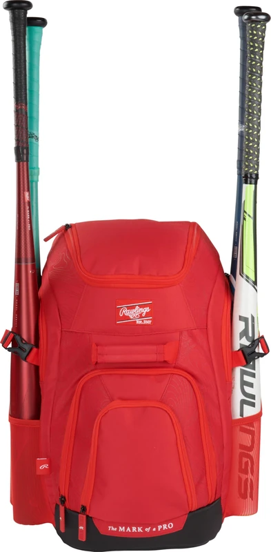 Rawlings Franchise 2 Players Backpack | Scarlet