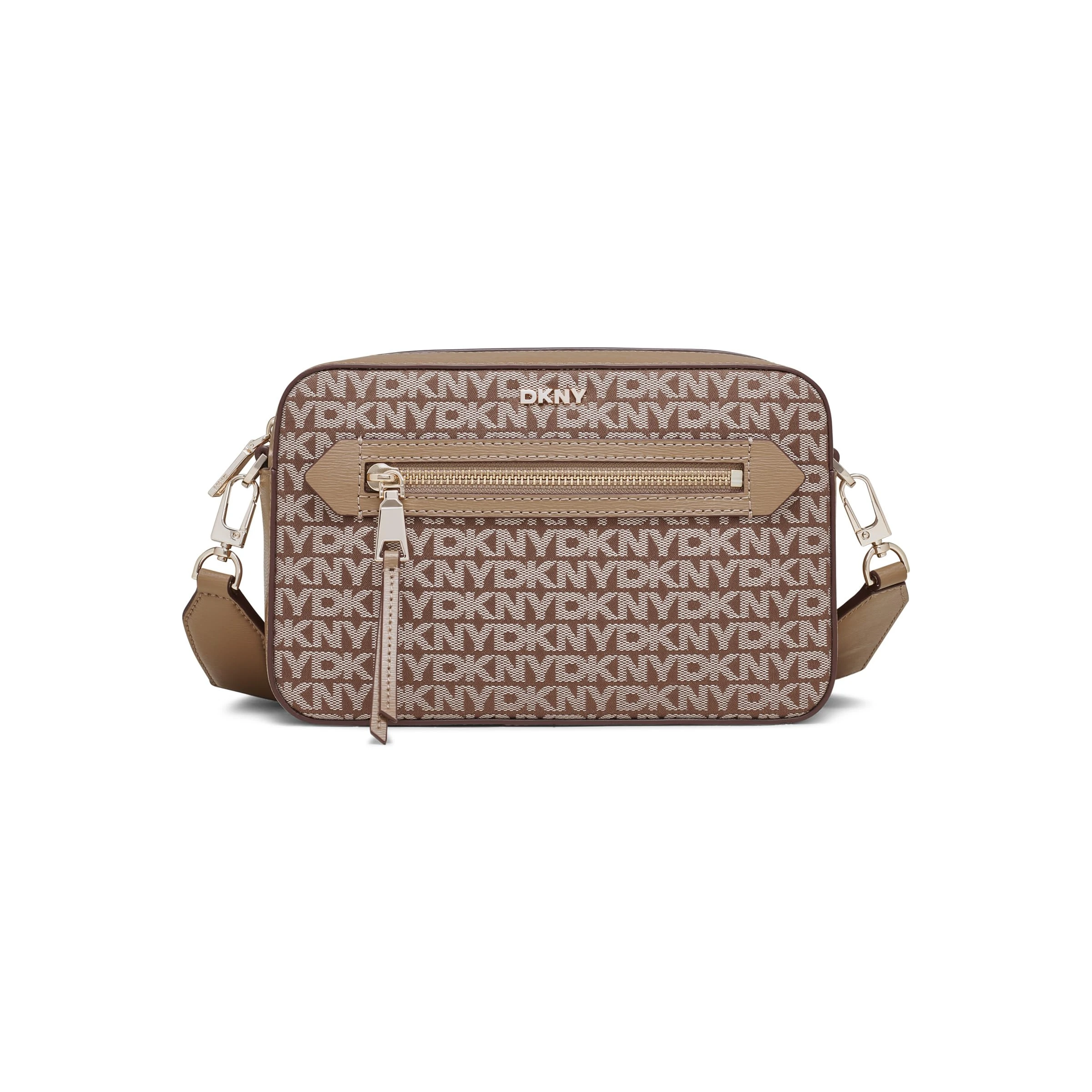 DKNY Women Bryant Ave Camera Bag, Chino/Shitake, Small