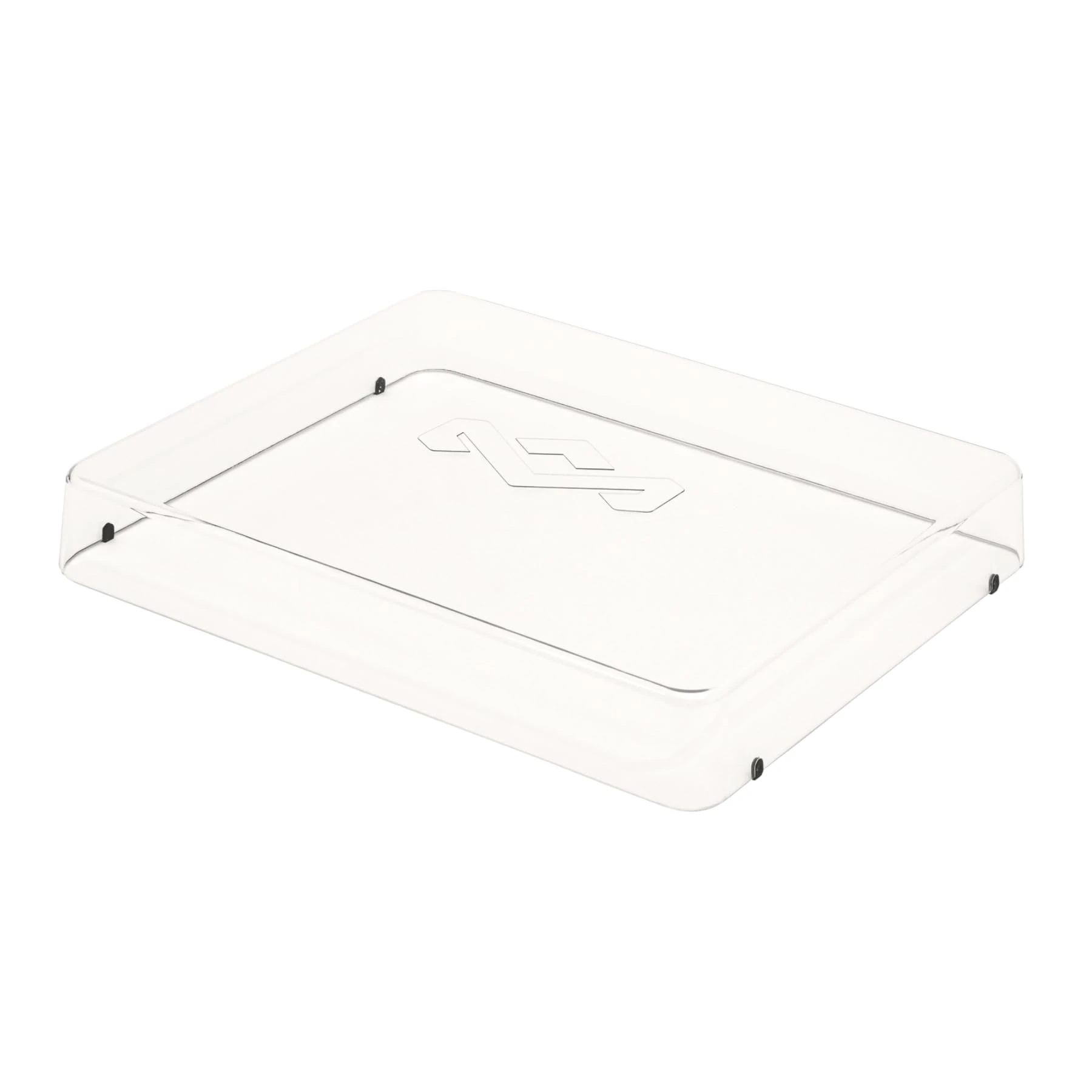 House of Marley Turntable Dust Cover - Recycled Plastic Record Player Cover, Compatible with Stir It Up and Simmer Down Vinyl Players, Home Turntables for Vinyl Records Dirt Protection, Transparent