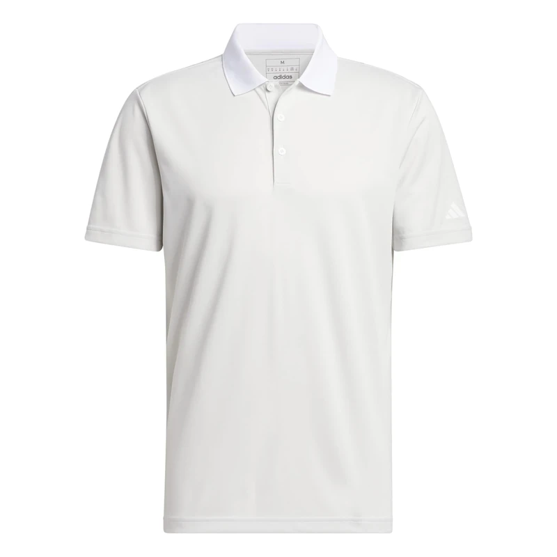adidas Men's Mens CORE Performance Heather Polo Shirt, TMAG Grey one HTR, S