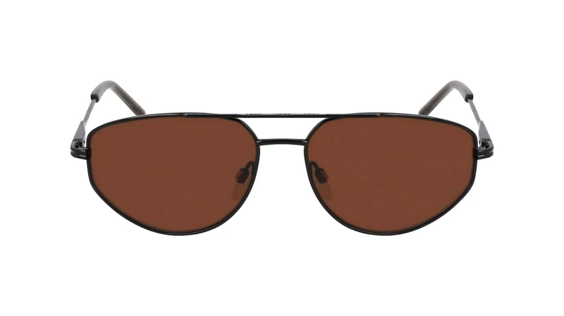 DKNY Women's DK117S Sunglasses, Black, One Size