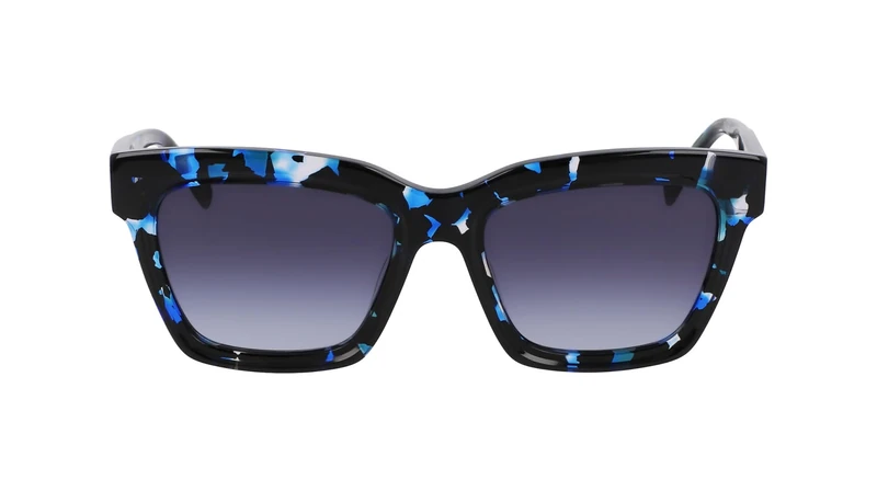 DKNY Women's DK551S Sunglasses, Sapphire Tortoise, One Size