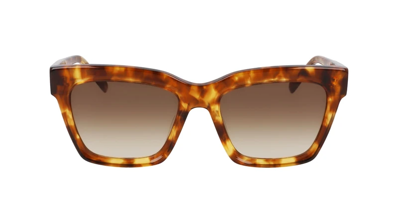 DKNY Women's Sunglasses DK551S - Honey Tortoise with Khaky Gradient Lens