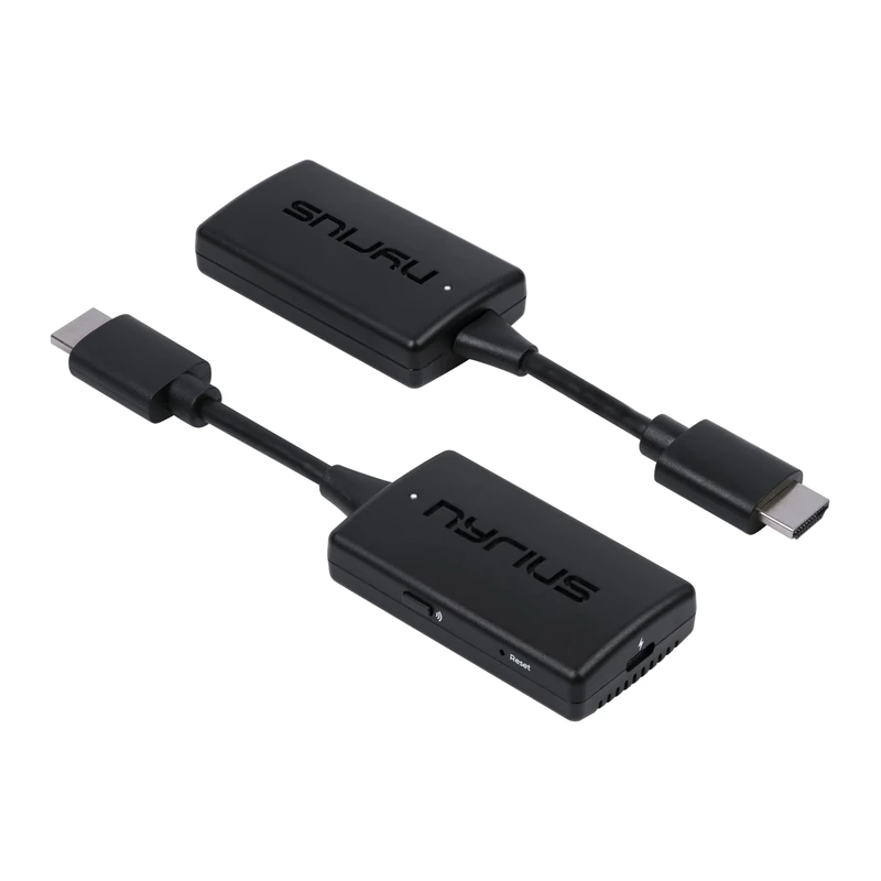 Nyrius Orion Prime Wireless HDMI-to-HDMI Video Transmitter & Receiver, Plug & Play Extender, Stream Full HD 1080p up to 150ft from PC, Laptop, Cable/Satellite Box to a TV or Projector (TDD20) - Image 1