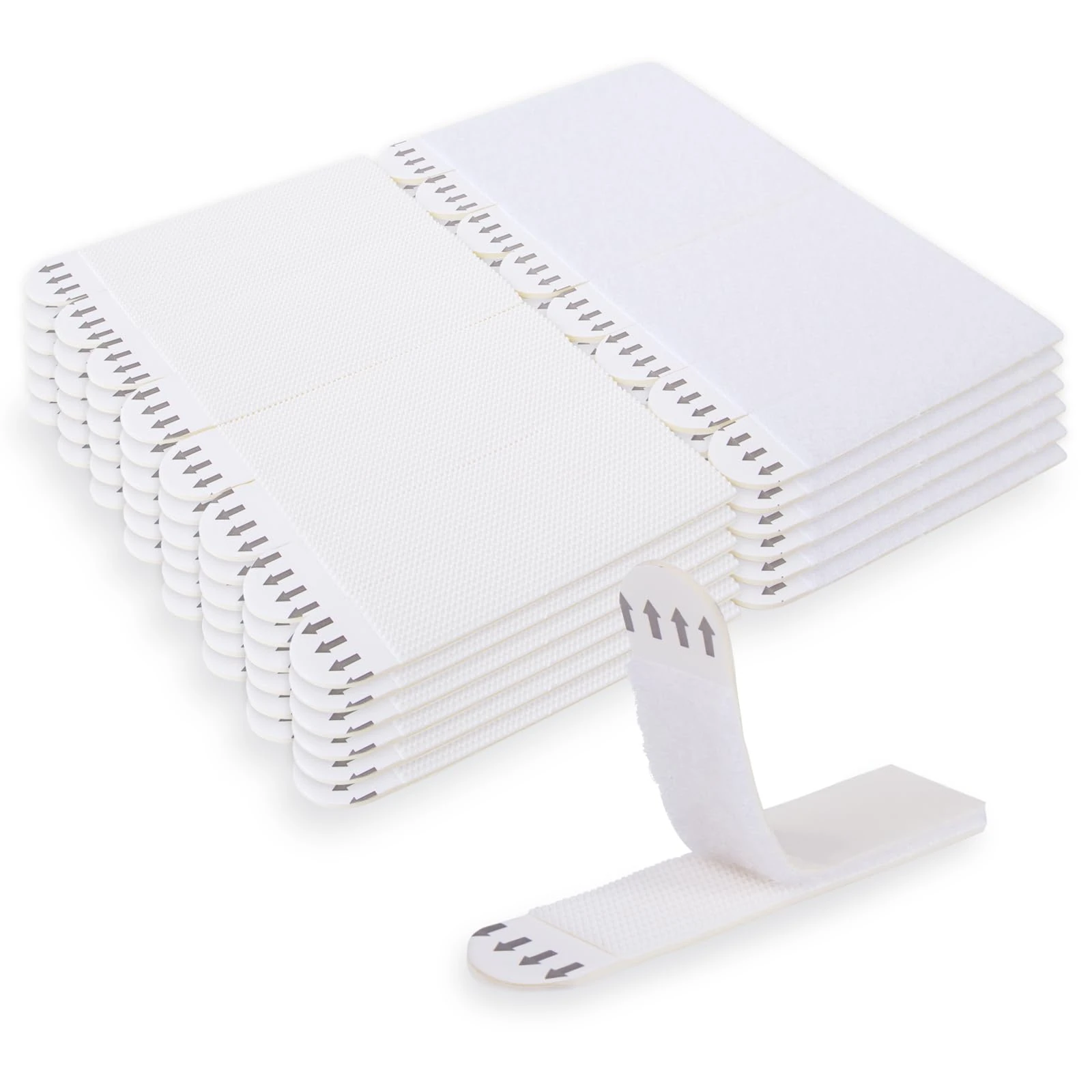 BELICOO Large Picture Hanging Strips Heavy Duty, 48-Pairs(96 Strips) No Nails Water Resistant Adhesive Strips, 93*19mm Damage Free Hanging Strips, Photo Frame Stickers for Wall, Hanging Posters