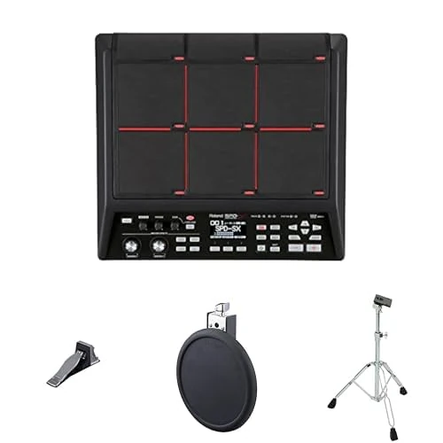 Roland SPD-SX bundle with KT-10, PD-8 and PDS-20 pad stand
