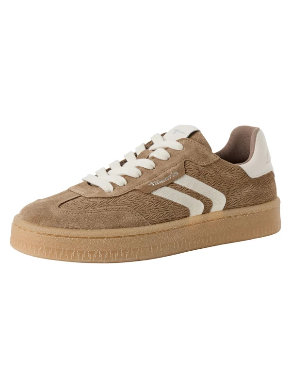 Tamaris Women Sneaker Low Leather beige 4 UK