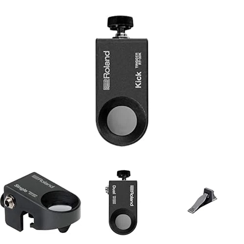 Roland RT-30K acoustic kick drum trigger bundle with RT-30H, RT-30HR and KT-10 trigger pedal