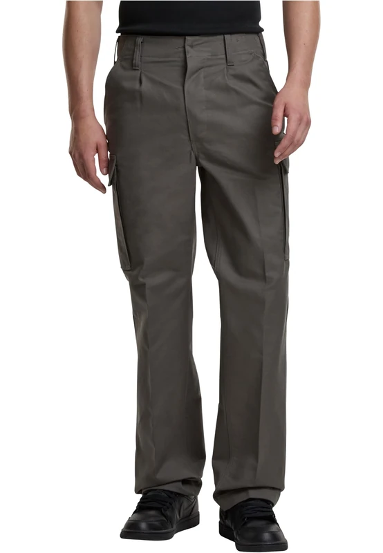 Brandit Moleskin Original Trousers, Colour Olive and Black, Many Sizes, Olive, 36 W/30 L