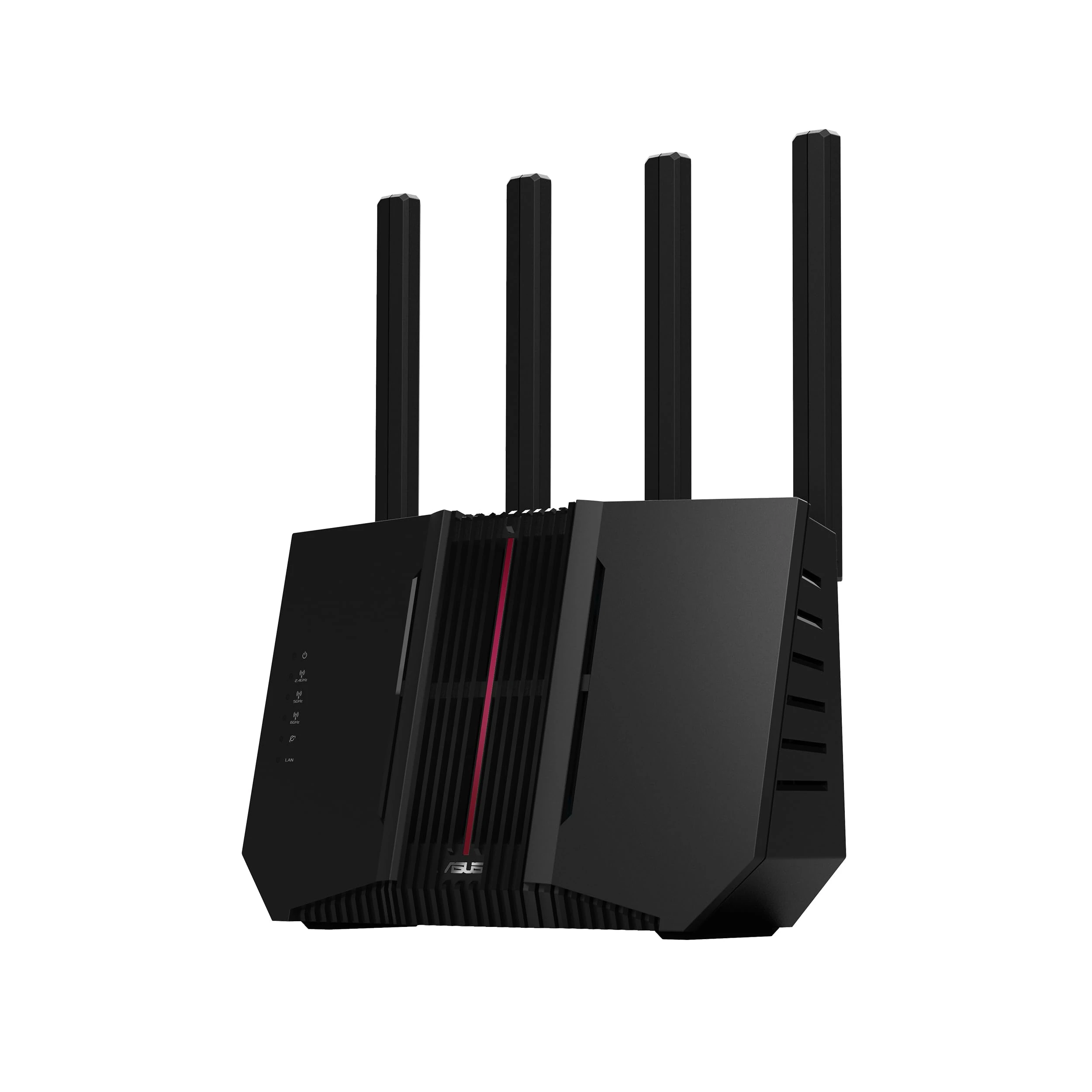 Asus RT-BE92U BE9700 Tri-band WiFi 7 Router, supports new 320MHz bandwidth & 4096-QAM, Multi-link operation (MLO), AI WAN detection, AiMesh support, free network security, VPN , Smart Home Master