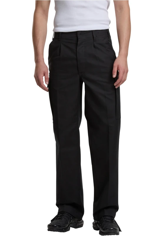 Brandit Men's Moleskin Original Work Trousers, Black, 34 W/30 L