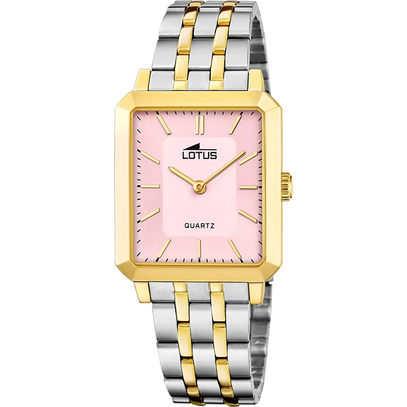 Lotus Ladies Gold PVD-Plated Steel Watch with Steel Bracelet 18981/2