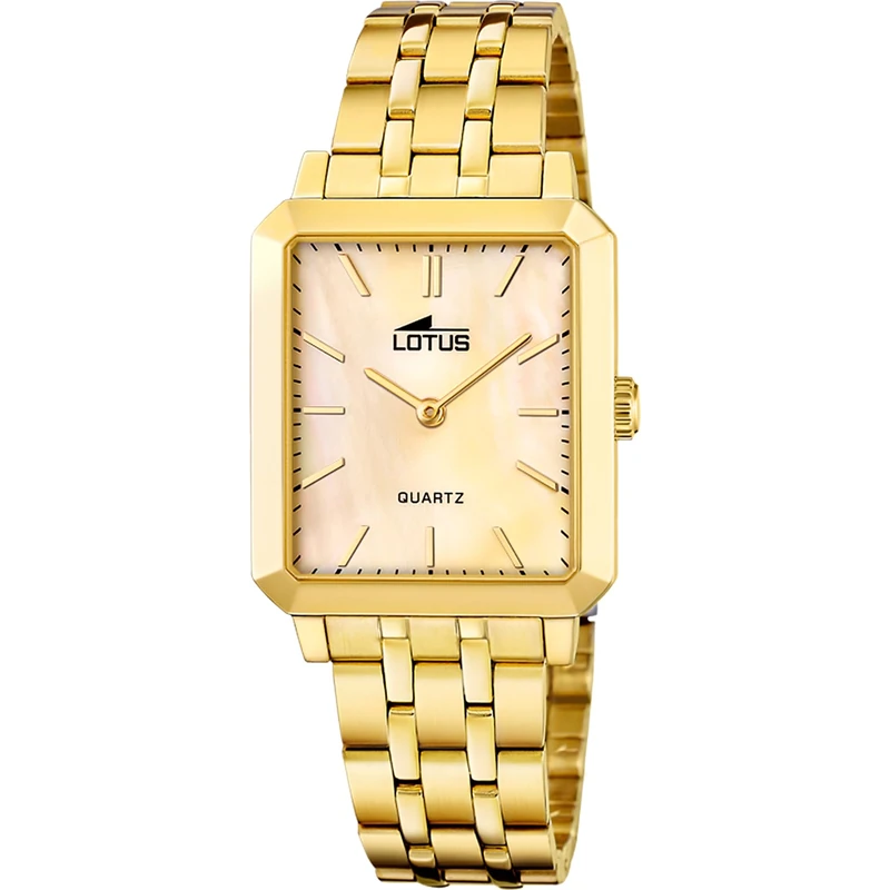 Lotus Ladies Gold PVD-Plated Steel Watch with Steel Bracelet 18982/2