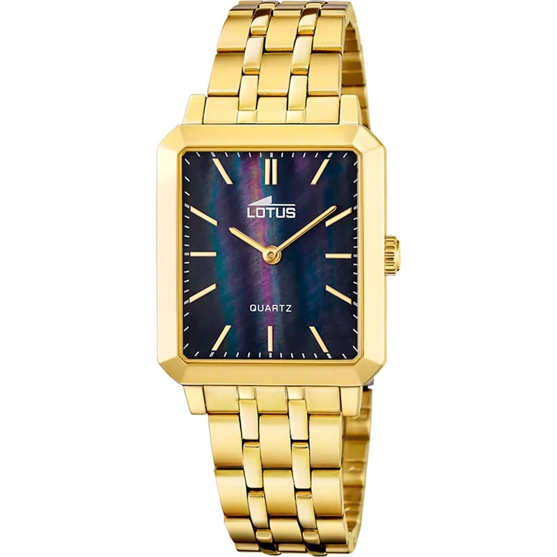 Lotus Ladies Gold PVD-Plated Steel Watch with Steel Bracelet 18982/3