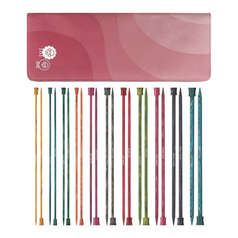 KnitPro Dreamz Grande Single Pointed Needle Set 10" (25cm) | 11 Sizes (3mm to 8mm)