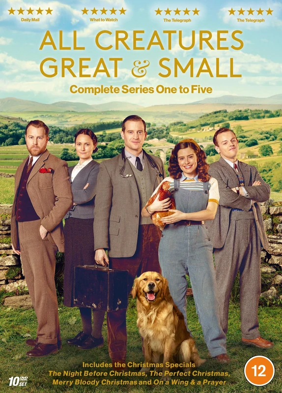 All Creatures Great & Small: Series 1-5 [DVD]