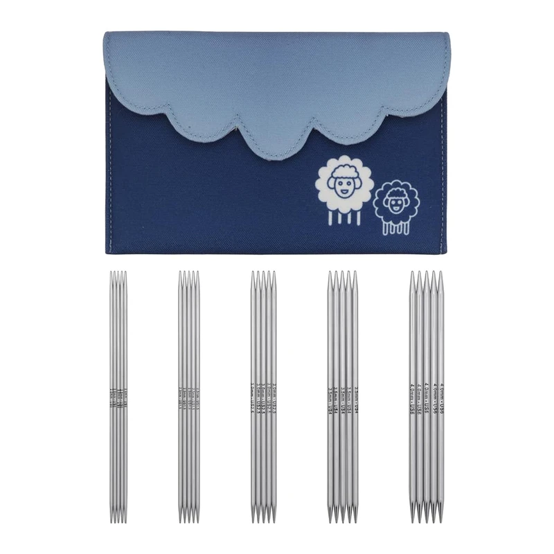 KnitPro Nova Starter Double Pointed Needle Set 6" (15cm) | 5 Sizes (2mm to 4mm)