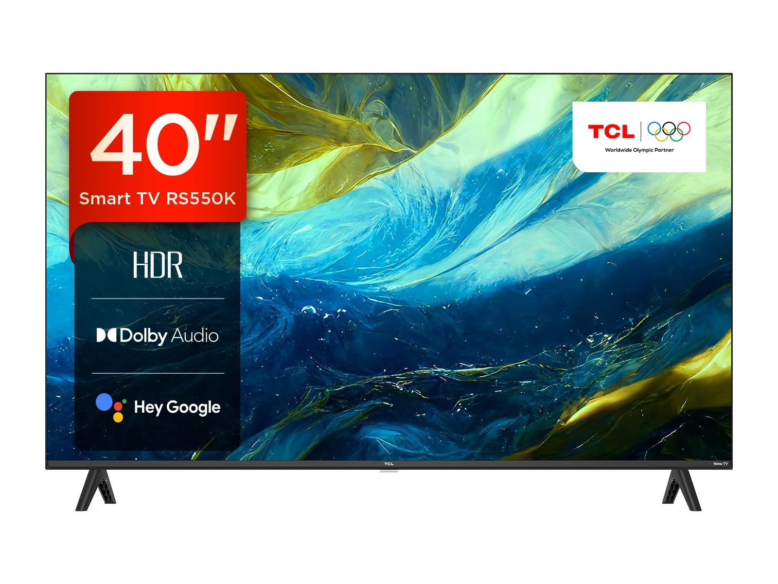 TCL 40RS550K 40-inch Roku TV, Full HD, HDR, Smart TV