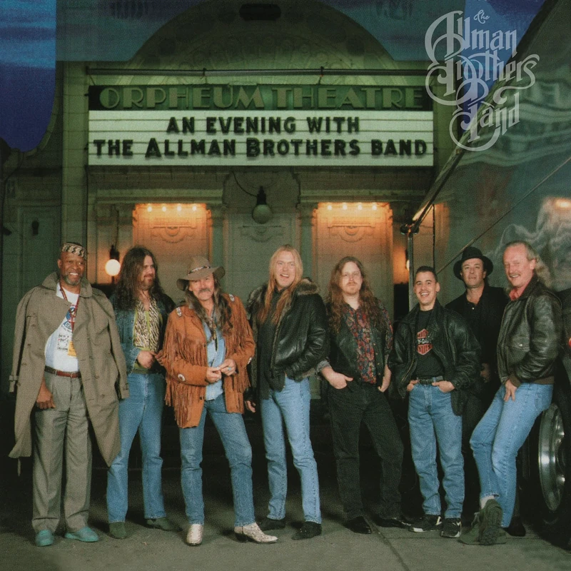 An Evening With The Allman Brothers Band - First Set (180 Gram Black & Blue Swirl/Limited Edition/Tri-fold Cover & Poster) [Vinyl LP] [VINYL]
