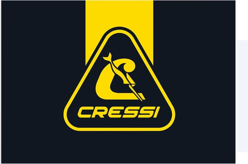 Cressi Carpet 100 X 70cm Black/Yellow - Outdoor and Indoor Entrance Carpet for Shops and Offices, Non-slip and Machine Washable, Ultra-Absorbent, Black/Yellow, 100 X 70cm - Image 1