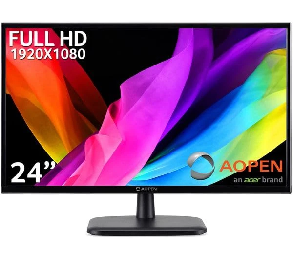 acer 60cm 23.8W FreeSync 5ms 250nits VA LED VGA HDMI UK Black