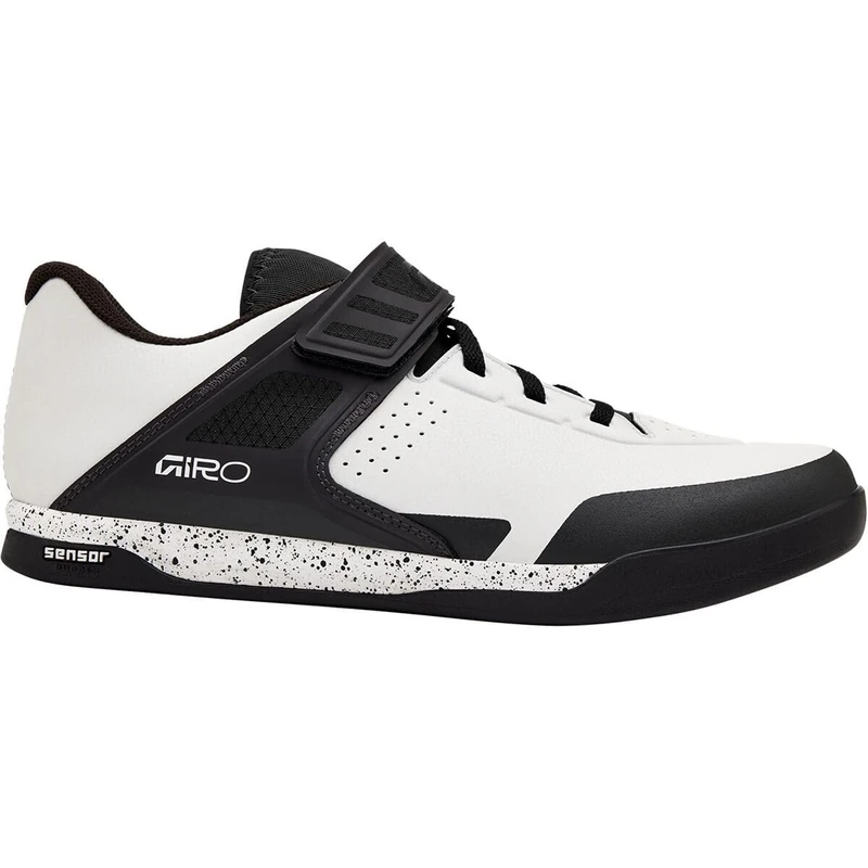 Giro Chamber III Unisex MTB Cycling Shoes, White, 9.5 - Image 1