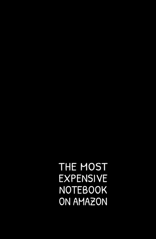 The Most Expensive Notebook On Amazon: Millionaire Notebook