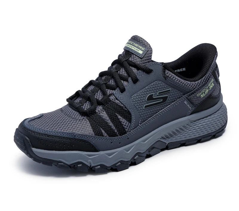 Skechers Men's Dynamite at ESCAPAR Sneaker, Charcoal, 13 UK - Image 1