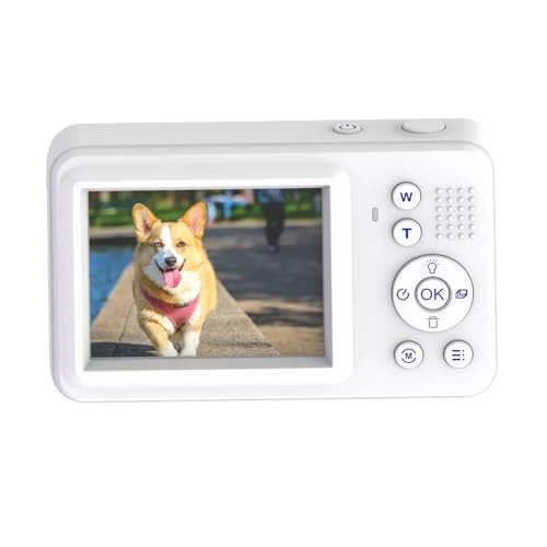 Digital Cameras FHD for Boys Girls Compact Digital Point and Shoot Camera with 16X Zoom 32GB Card Kids Camera Gifts for Kids