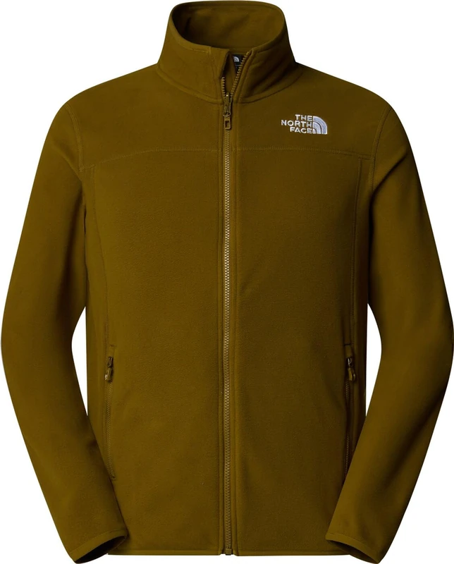 The North Face Men's 100 Glacier Full Zip Fleece Jacket, Moss Green, XXL