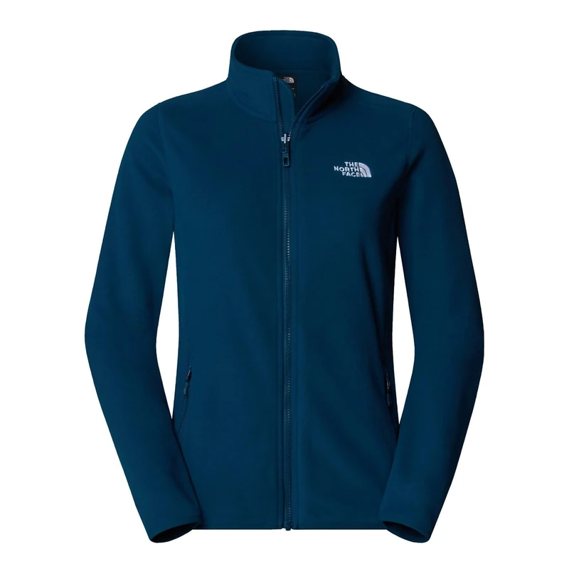 The North Face Women's 100 Glacier Fz Fleece jacket, Midnight Petrol, L - Image 1