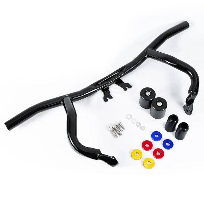 Engine Guard Flat-Out Bar for Harley-Davidson Touring Street Glide Road Glide Road King Electra/Ultra Models (2014-2024)