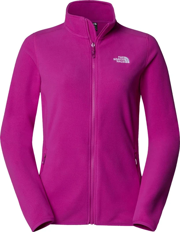 The North Face Women's 100 Glacier Fz Fleece jacket, Deep Mulberry, L