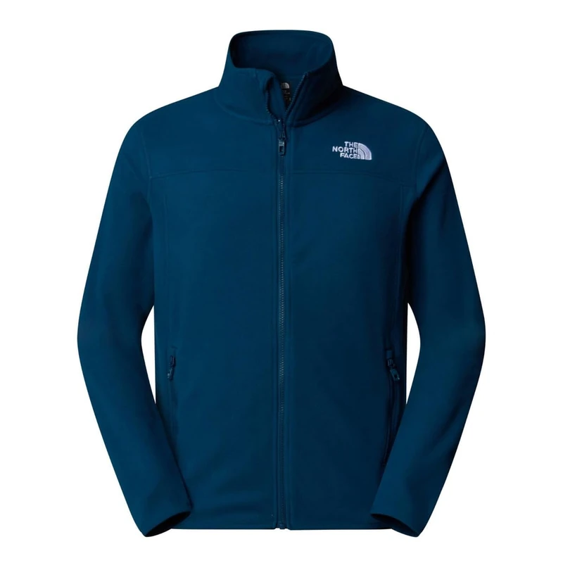 The North Face Men's 100 Glacier Full Zip Fleece Jacket, Midnight Petrol, XL