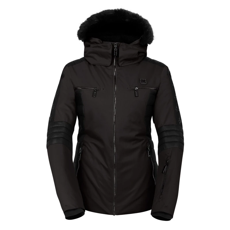 Dare2B Womens Enlighten Ski Jacket, Black, 10 EU