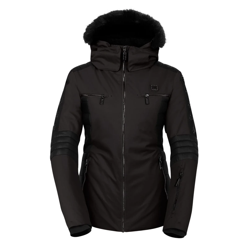 Dare2B Womens Enlighten Ski Jacket, Black, 16 EU