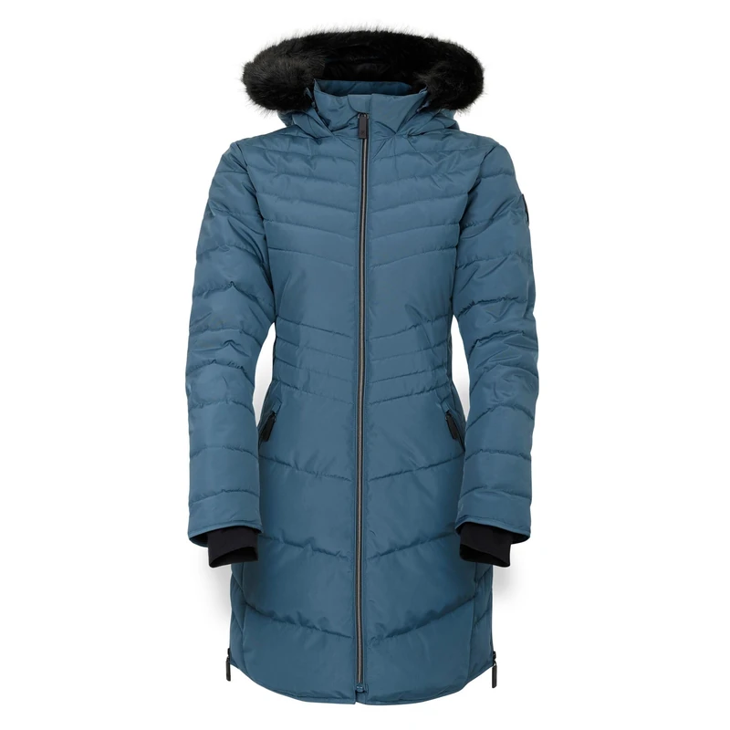 Dare 2b Womens/Ladies Striking IIII Mid Length Padded Jacket (10 UK) (Orion Grey)