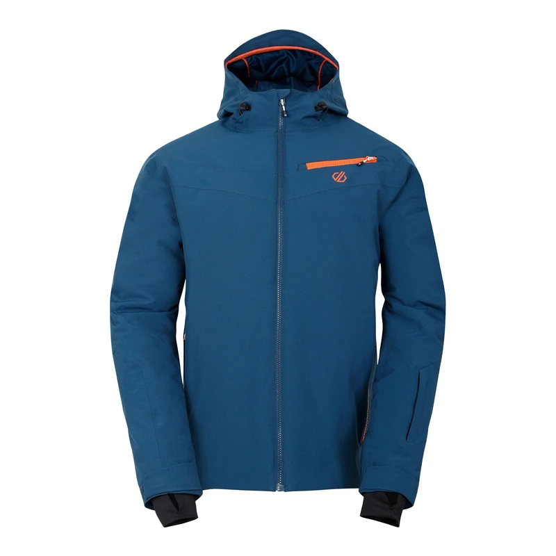 Dare2B Mens Eagle Ii Ski Jacket, Moonlight Denim Orange, S EU